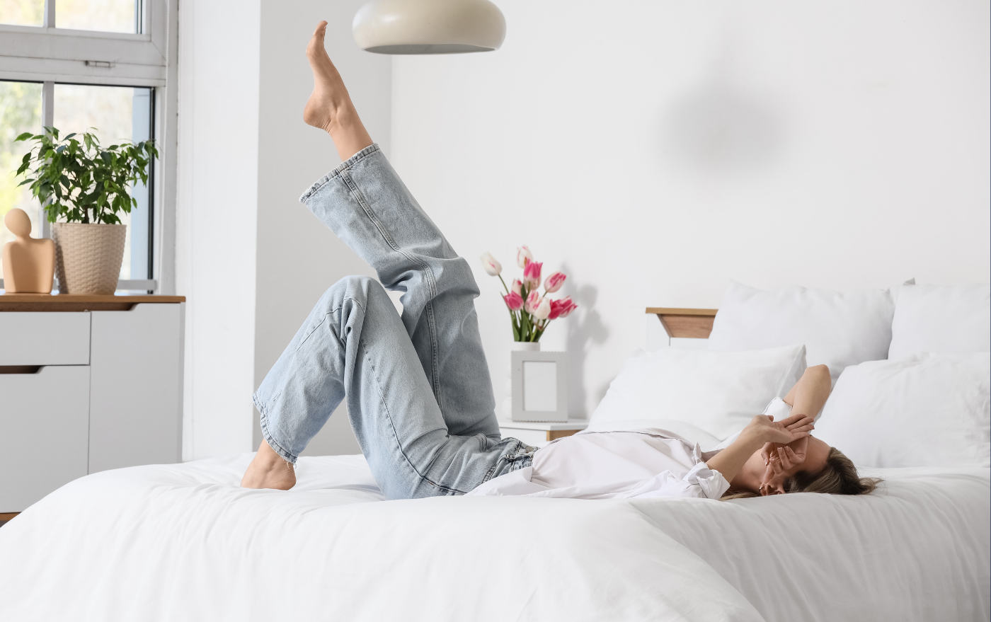 Cuando te tumbas en una cama, tu cuerpo sabe si es la adecuada o no