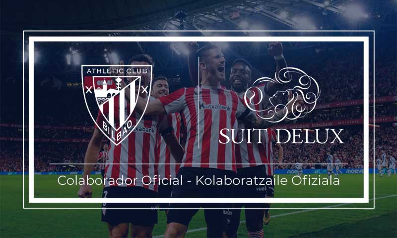 Suit Delux con el Athletic, fuera y dentro del campo