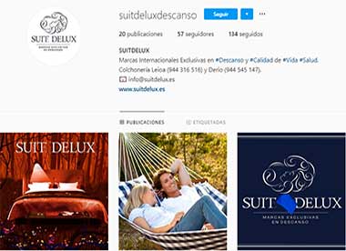 La nueva cuenta de Instagram de Suit Delux