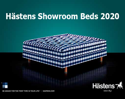 'A dream of a sale'. Hästens Showroom Beds 2020