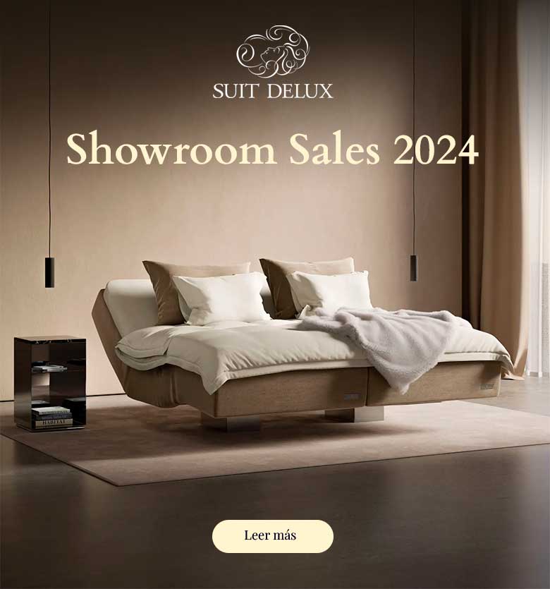 Showroom Sales Suit Delux 2024.  Tus productos Suit Delux de exposición a un precio muy especial