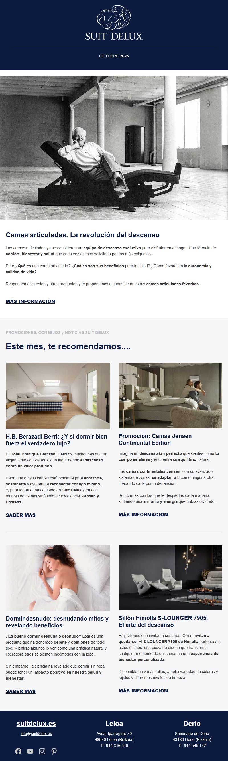 Boletín Octubre 2025. Consejos y novedades Boletín Octubre 2025. Consejos y novedades