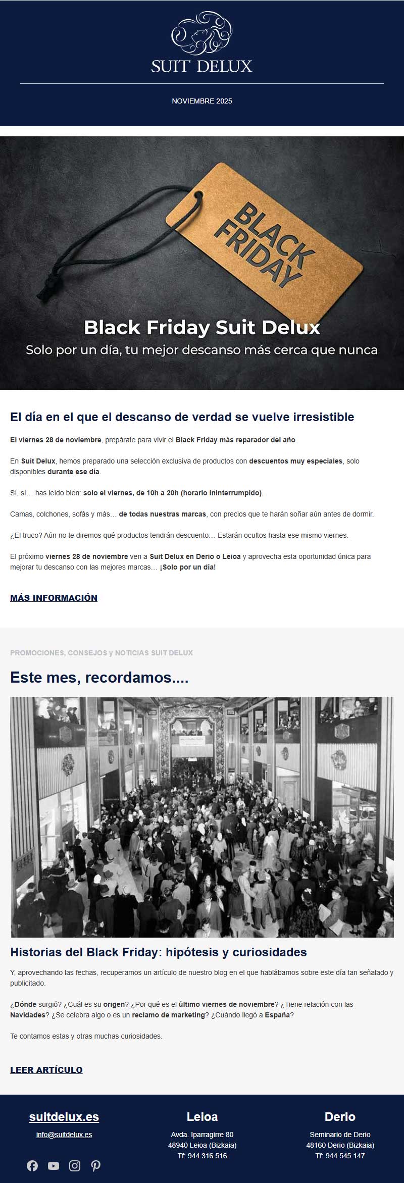 Boletín Noviembre 2025. Consejos y novedades