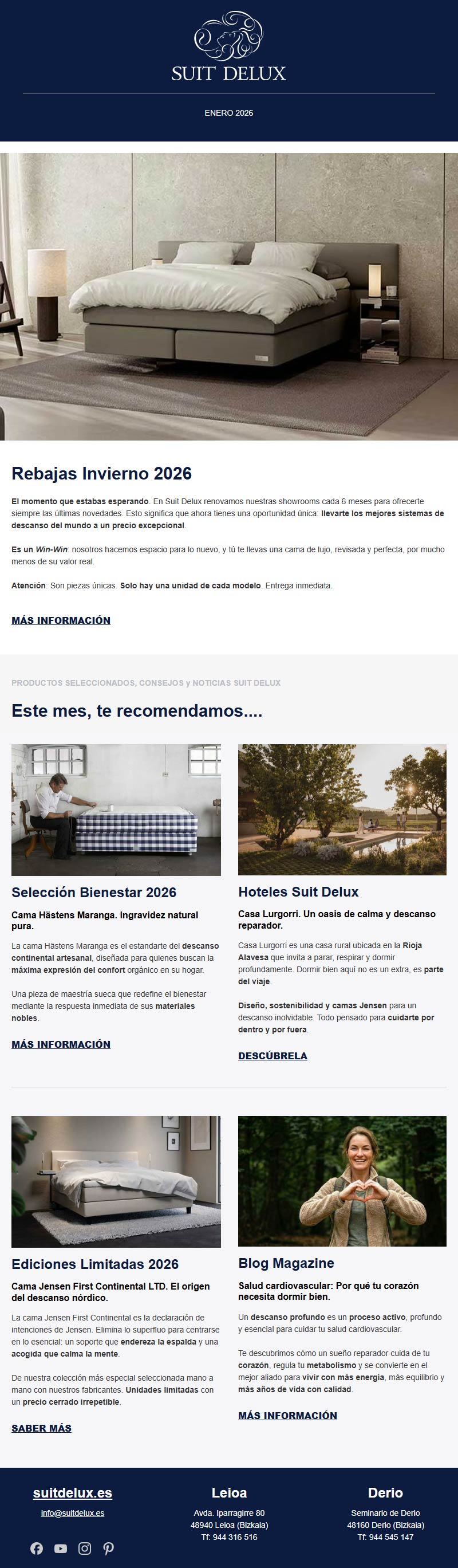 Boletín Enero 2026. Consejos y novedades