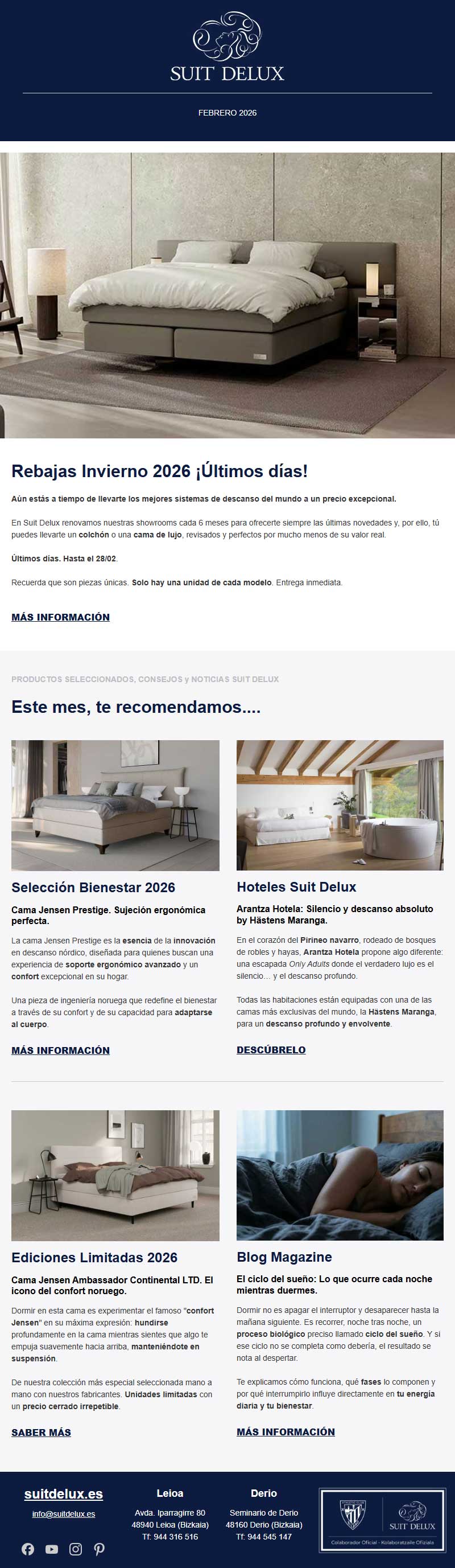 Boletín Febrero 2026. Consejos y novedades