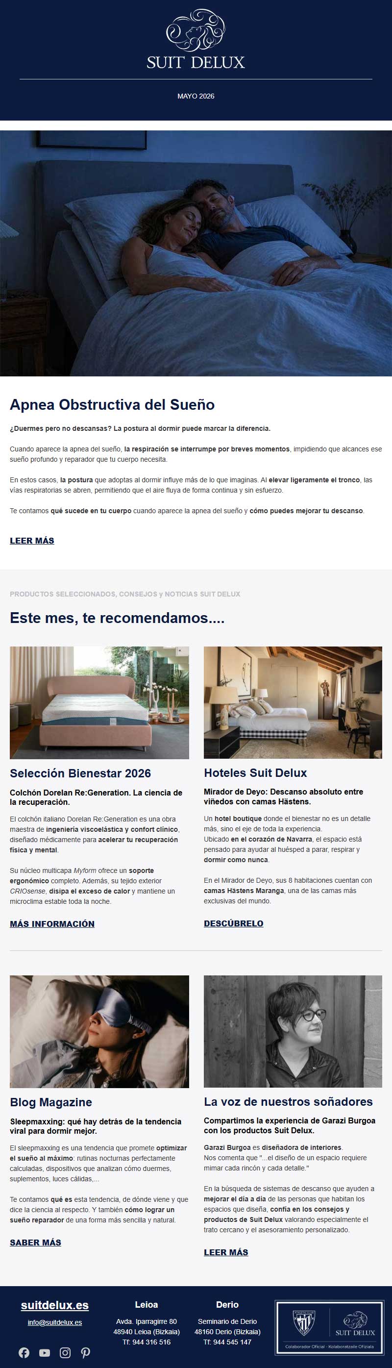 Boletín Mayo 2026. Consejos y novedades