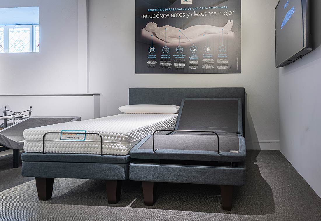 SuitErgo: cama articulada + colchón